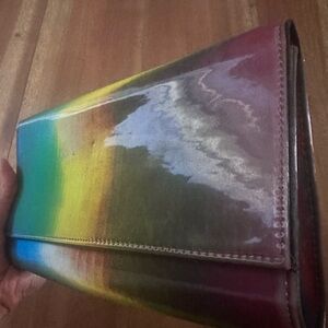 Multicolor Clutch Bag